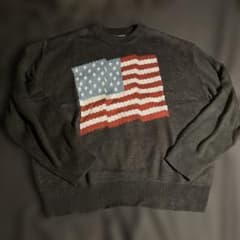 mono-mart アメリカン ニット 黒のサムネイル