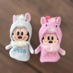 Disney 도쿄 디즈니 리조트 오년 2026 손가락 인형 미키 미니 세트