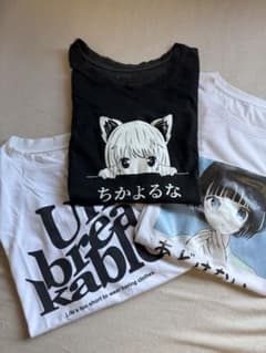 Tシャツ 3枚セット ちかよるな あどけない。のサムネイル