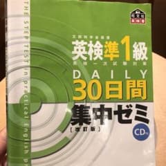 英検準1級DAILY30日間集中ゼミ 英検一次試験対策のサムネイル