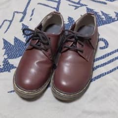 キッズ　19cm レースアップシューズのサムネイル