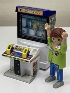 ミニチュア☆ぼくのゲームセンター☆バーチャシティ☆リーメント 