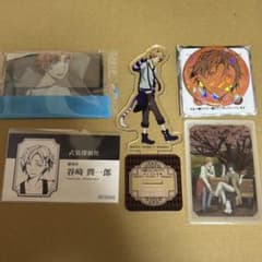 文豪ストレイドッグス 谷崎潤一郎　缶バッジ　名刺カード　ウエハース　アクスタのサムネイル