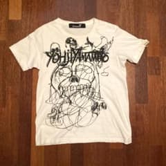 Ground Y プリントTシャツ　パンク y2k ヨウジヤマモト　スカルのサムネイル