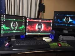 게이밍 PC 세트 Alienware 외계인웨어 razer