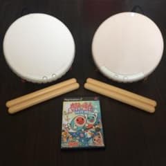 太鼓の達人 PS2 タタコン2台 ソフト1つのサムネイル