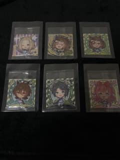【新品未使用品】劇場版ウマ娘 プリティーダービー ウエハースシール 6枚セットのサムネイル