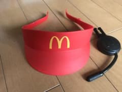 ハッピーセット なりきりマクドナルド サンバイザーのサムネイル