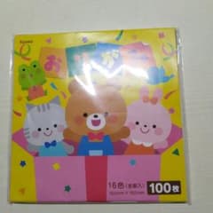 協和紙工 おりがみ 16色 100枚 150mm角のサムネイル