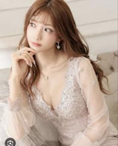 人気完売　レア　ROBE de FLEURS 長袖　ドレス ローブドフルールのサムネイル