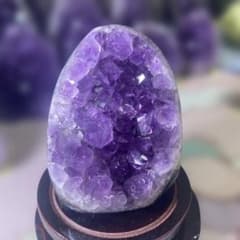 極上】ウルグアイアメジストクラスター原石（幸運水晶）天然紫水晶