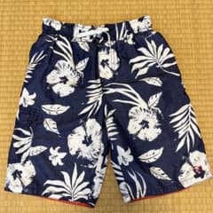 OP キッズ サーフパンツ ボードショーツ 花柄のサムネイル