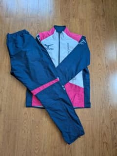 Mizuno NXT ウィンドブレーカー ピンク/ネイビーのサムネイル