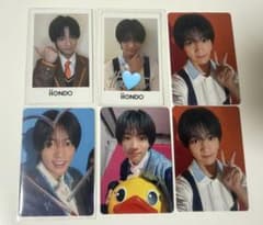 iiONDO 大野遥斗 直筆サイン はつ恋チェキ風ソロカード 封入トレカのサムネイル