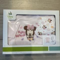 新品　お祝い　ミニーマウスロンパースセット 60-70cmのサムネイル