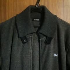 《美品》バーバリー ブラックレーベル グレー フリース ジャケット サイズ Mのサムネイル