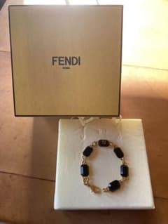 フェンディ　FENDI メンズ　オニキス　ブレスレット　未使用 フェンディ FENDI メンズ オニキス ブレスレット 未使用 - メルカリ