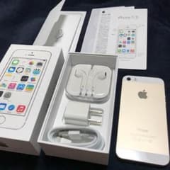 【美品】iPhone 5s ゴールド 16GB【本体のみ】のサムネイル