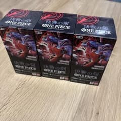 新品未開封テープあり　ONE PIECEカードゲーム 決戦の刻 3BOX ONE PIECEカードゲーム 決戦の刻 3BOX新品未開封テープ付 | Mercari