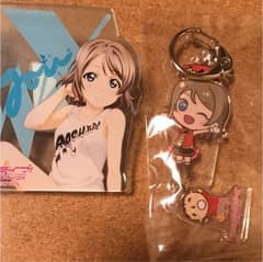 ラブライブサンシャイン 渡辺曜 R4G サンリオ アクリルバッジアクキー セットのサムネイル