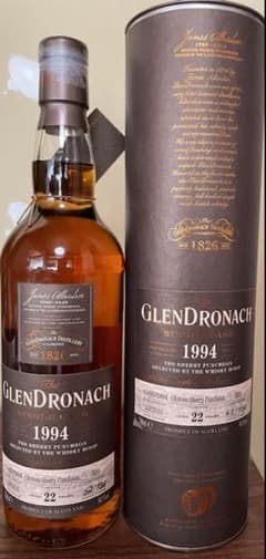 グレンドロナック1994 22yo シングルカスクのサムネイル