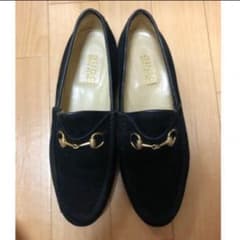 ローファー GUCCI スエード 37cのサムネイル