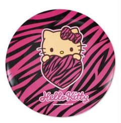 ハローキティ キティ メラミンプレート ゼブラ柄　アベイル