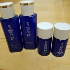 雪肌精　化粧水　ミニボトル×2  化粧水&乳液サンプルボトルセット　コーセーのサムネイル