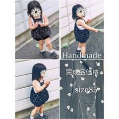 ハンドメイド子供服❁かぼちゃサロペットのサムネイル