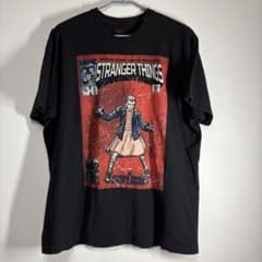 ストレンジャーシングス　Stranger Things 公式Tシャツ　黒　XLのサムネイル