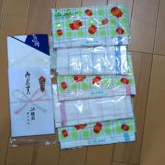 JA ふきん 5枚セット ＆手ぬぐい1枚のサムネイル