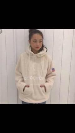 ロデオ / ボアパーカー  白 最終値下げのサムネイル
