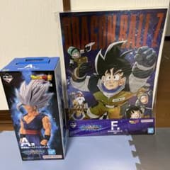 一番くじドラゴンボール A賞孫悟飯ビーストフィギュア F賞ビッグメタリックシートのサムネイル
