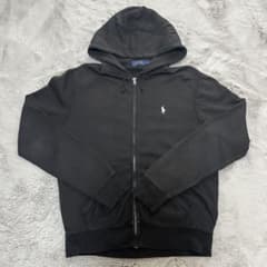 Polo Ralph Lauren ブラック フルジップ パーカー