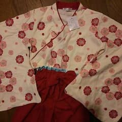 袴風セットアップ 130㌢のサムネイル