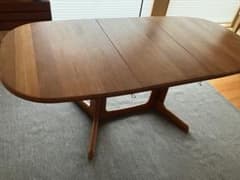 グドメ GUDME デンマーク ヴィンテージ北欧家具 中古品 伸縮可能