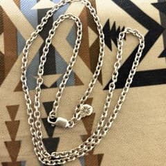 SAAD シルバー 925 4mm あずき チェーンネックレス 60cm SAAD シルバー925 小豆チェーン ネックレス 約60cm幅4mm - メルカリ