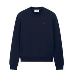 AMI PARIS アミパリス スウェット トレーナー ネイビー Sサイズ - メルカリ