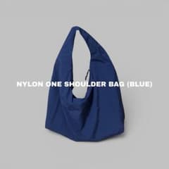 NYLON ONE SHOULDER BAG (BLUE) 3240B - メルカリ