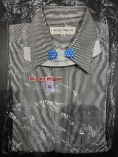 ユニクロ DRY EASY CARE SHIRT ストライプ柄 Sサイズ 半袖のサムネイル