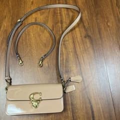 COACH パテントレザー ショルダーバッグ　未使用のサムネイル