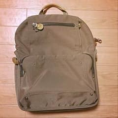 週末値下げ【美品！】ベージュ！！ カナナプロジェクト フリーウェイリュックのサムネイル