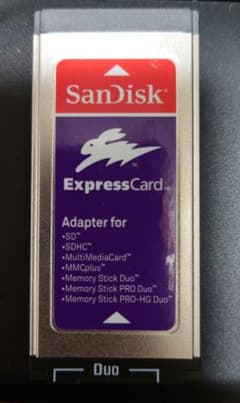 サンディスク マルチカードエクスプレスアダプター SDAD-109のサムネイル