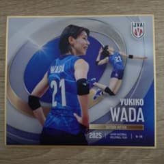 和田由紀子 バレーボール女子日本代表2025 トレーディングmini色紙のサムネイル