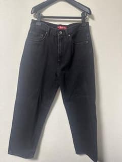 SupremeBaggyJean Black(25SS)サイズ30 - メルカリ