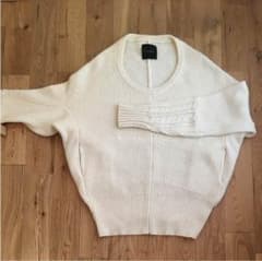 【ROSSO URBAN RESEARCH】ケーブルスリーブドルマンニットのサムネイル