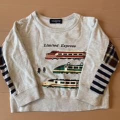 クレードスコープ  電車　トレーナー　90のサムネイル