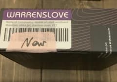 ウォーレンズラブ WARRENSLOVE リストバンド 紫 - メルカリ