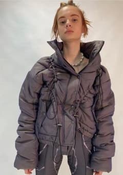 VIAVANDA DRAWSTRINGS PADDING JACKET - メルカリ