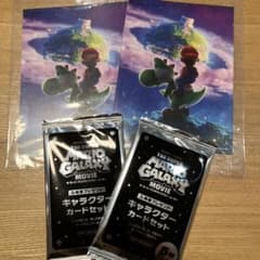 THE SUPER MARIO GALAXY MOVIE 카드 세트 마리오